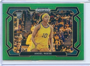 2024-25 Panini Prizm Draft Picks ANGEL REESE RC ROOKIE #38 VARIATION GREEN PRIZM