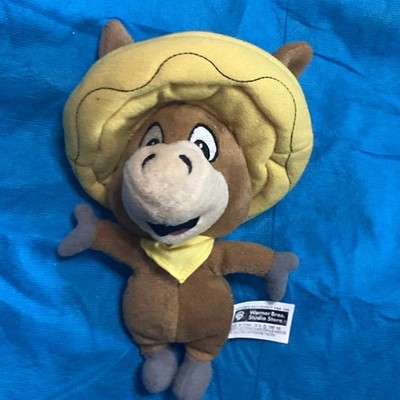 Warner Bros Vintage Baba Looey Beanbag/Plush 1999 8'' Tall With Original Tag