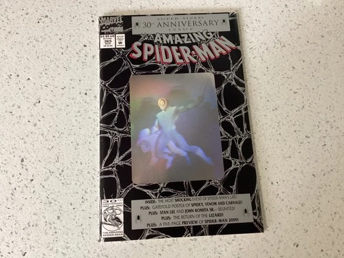 1992 Marvel Comics Amazing Spiderman #365 1st 2099 Spider-man Poster Included