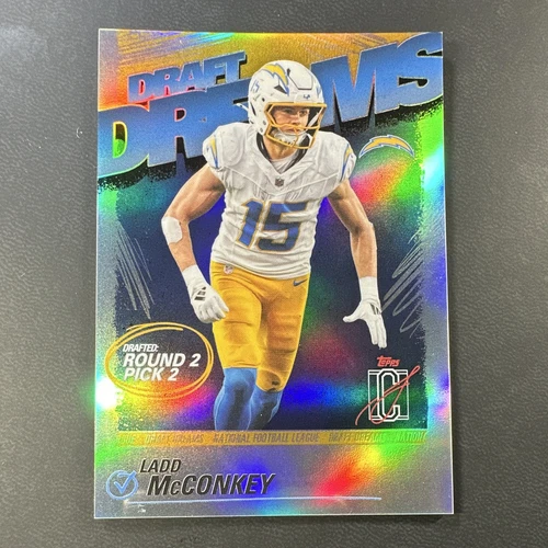 2025 Topps Signature Ladd McConkey Base (RAW)