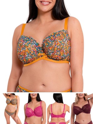 Curvy Kate Lace Daze Balconette ungepolstert Stretch Spitzen BH Dessous