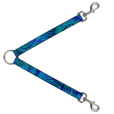 Dog Leash Splitter Tie Dye Green/Blue/Purple (US IMPORT)