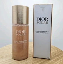 Dior SOLAR The Sublimating Oil 125 ml / 4.2 oz Face Body & Hair Limited Edition