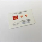 Matchbox Lesney 59c2 Ford Galaxie Fire Chief Sticker Set