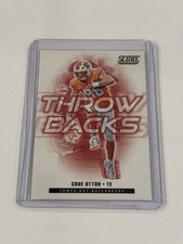 2025 Score Football Throwbacks Cade Otton #19