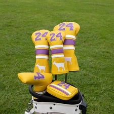 NBA Golf Club Headcovers Custom Number Jersey Logo 24 Lebron GOAT
