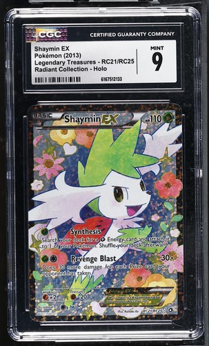 Shaymin-EX graded CGC 9 for sale on eBay