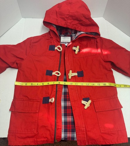 Janie and Jack Red Coat NEW size 5-6 - Picture 4 of 6