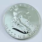 1961 Proof Franklin Half Dollar 90% Silver MS MINT STATE DETAILS #7993