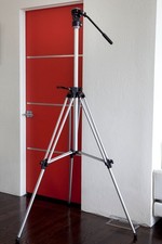 Bogen Manfrotto 3046 Pro Camera Tripod 3063 Fluid Video Tripod Head Italy