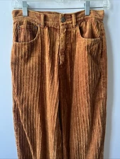 Urban Outfitters BDG Corduroy Pants Women’s 27 Rust Orange High Rise Baggy