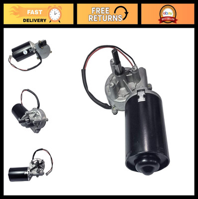 12V DC Electric Gear Motor - High Torque 50 RPM Reversible Right Angle Garage Do