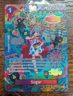 Sugar OP10-065 OP14 SP Alternate Art Azure Sea's Seven One Piece