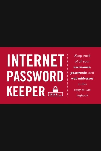 Internet Password Keeper by Eric Butow (Hardback Book)