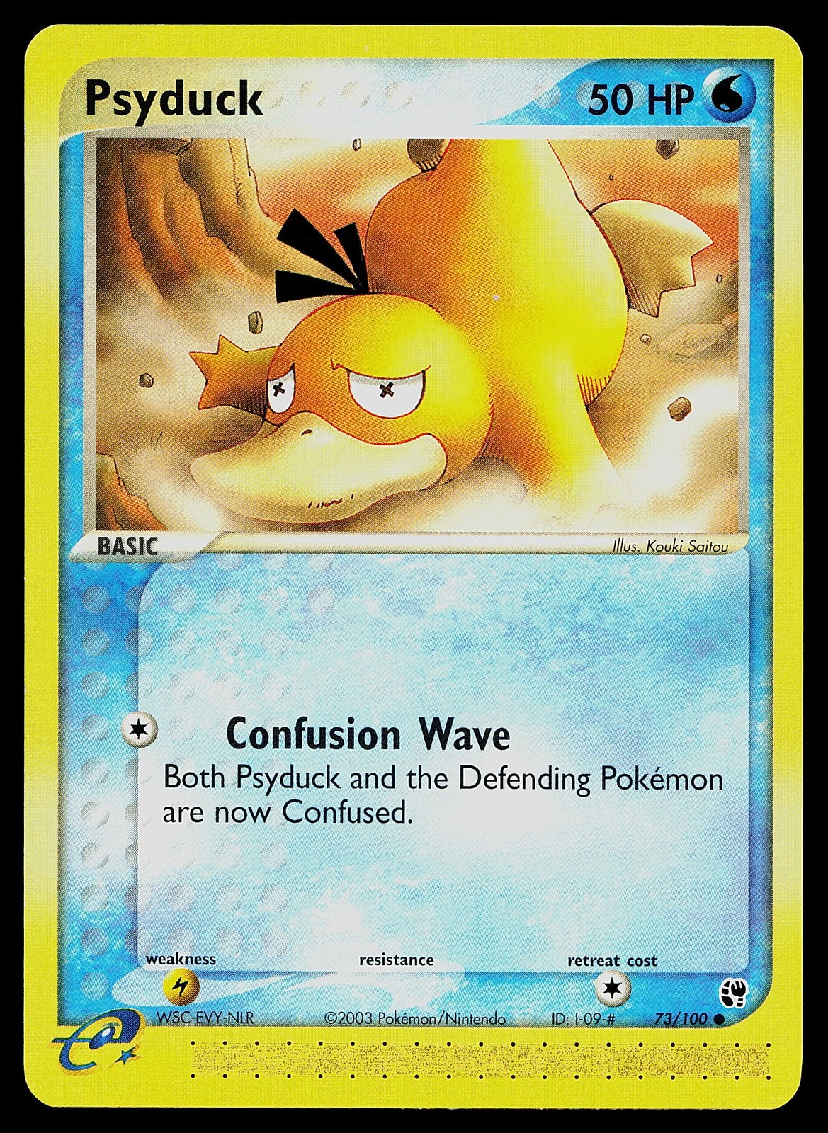 Pokemon Card - Psyduck Sandstorm 73/100 Common