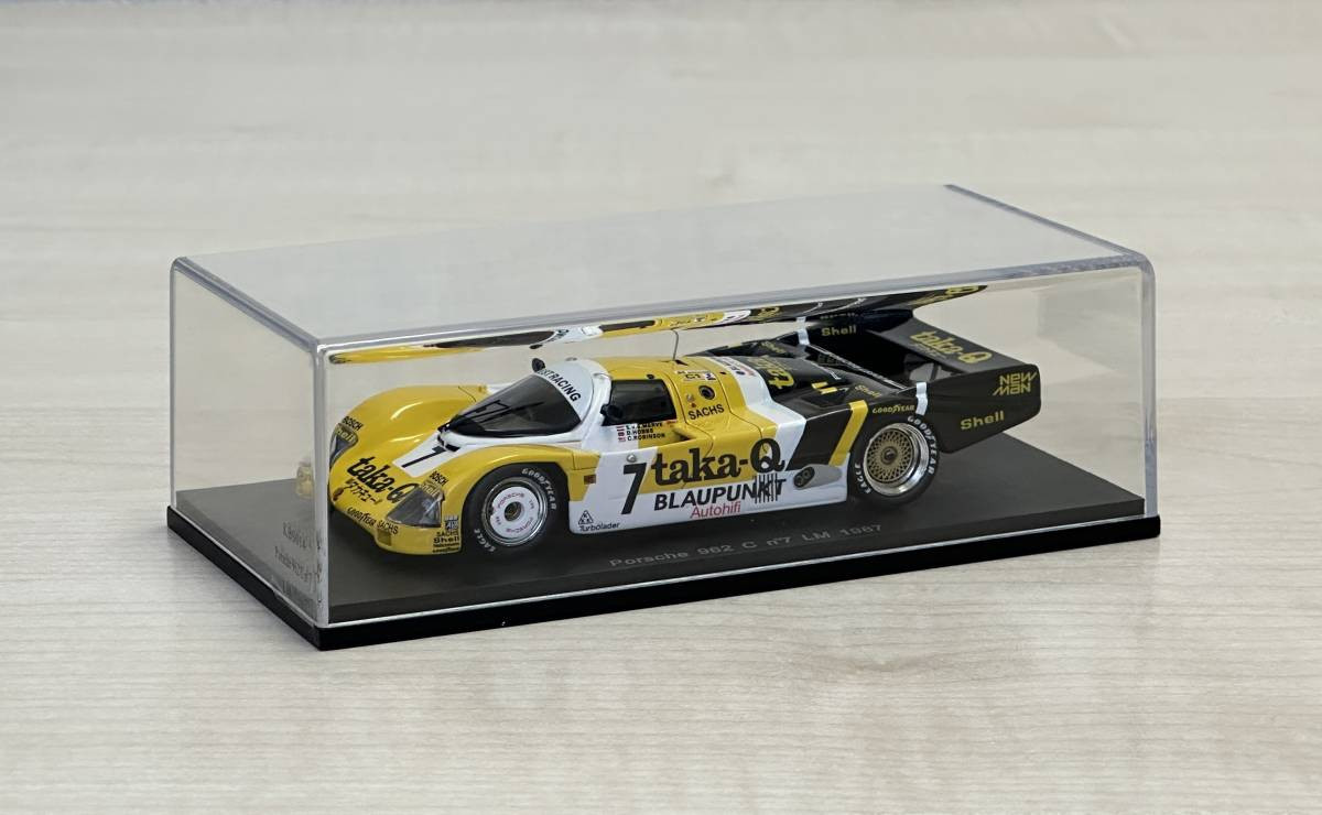 1/43 Spark Joest Porsche 962C 1987 Le Mans 24 Hours #7 taka 1/43 Spark Joest Porsche 962C 1987 Le Mans 24 Hours #7 taka