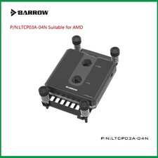 Barrow LTCP03A-04N CPU Water Block For AMD RYZEN AM3/ AM4 POM /Brass Metal Top