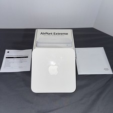 Apple Airport Extreme 802.11n Wi-Fi Wireless Base Station Mac A1143 No Cords