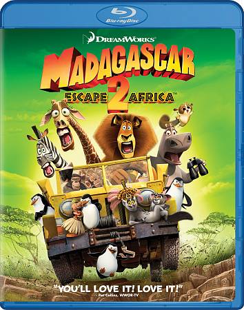 Madagascar: Escape 2 Africa (Blu-ray Disc, 2009, Sensoramatic)