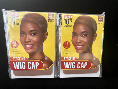 Lot 10 Wig Hair Caps, Sealed Packages Amazon.com: DONNA Stocking Wig Caps 100 Pack – Ultra Light  main image 3