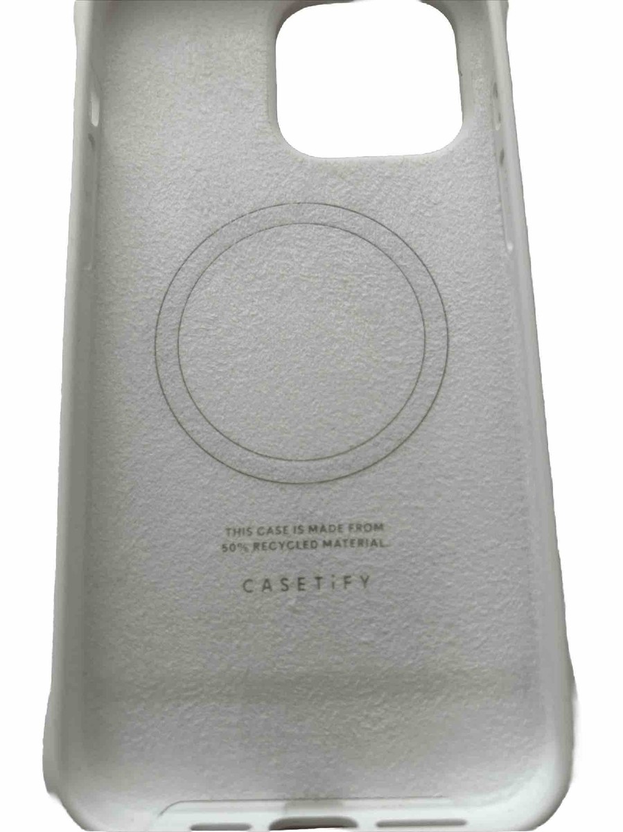 CASETIFY iPhone 15 Pro Max Silicone Ripple White Wave Magsafe 2X