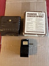 Vintage Franzus Convertavolt Model 18/F11 Travel Adapter Made in USA