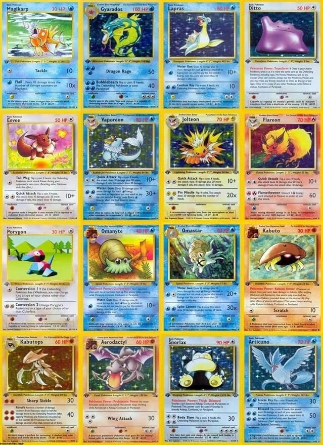 1st Edition - Old Pokemon Cards - 100% Vintage Pack - ONLY WOTC - 1999 2000 - Image 3 of 4