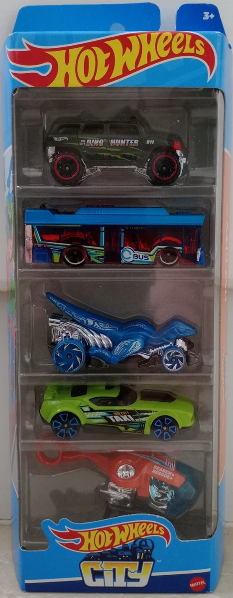 Hot Wheels 2019 HW Dino City 5-Pack