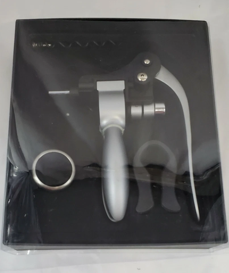 Juego de 4 sacacorchos para vino kit de accesorios tornillo cortador de láminas Foto 2 de 4