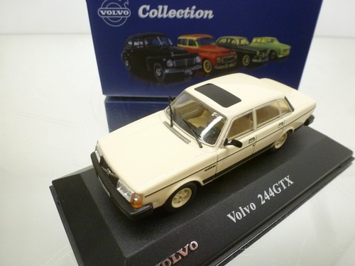 ATLAS 8506062 COLLECTION VOLVO 244 GTX - CREAM 1:43 - GOOD IN BOX - Imagen 2 de 7