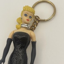 Barbie Vintage Mattel 1995 Keychain PVC Mini Solo In The Spotlight 1960 Figurine