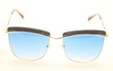 BALMAIN BL2521B C02 Gold, Blue/Blue Gradient Lens Sunglasses  549 