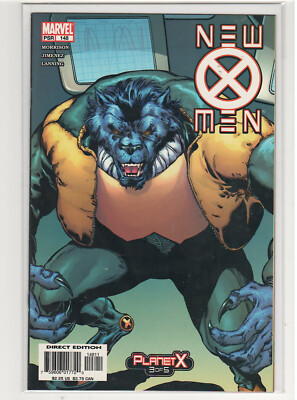 New X-men #148 Grant Morrison Beast Magneto Wolverine Cyclops Jean