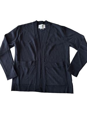 NWOT.  NN07 NO NATIONALITY BRADLEY CARDIGAN. Navy Blue. Small