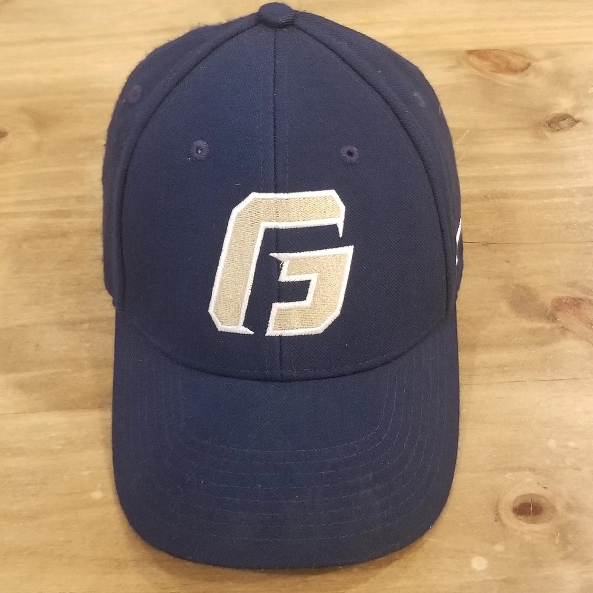 GF Softball Nike Hat Cap Strap Back Adjustable Blue Gold Logo