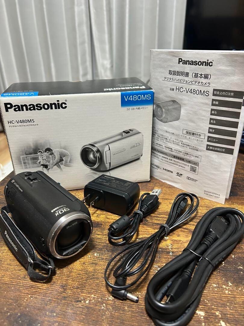 ビデオカメラ Panasonic HC-V480MS USED Panasonic HC-V480M Digital Video Camera Used HC-V480M Used
