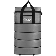 40"Rolling Wheeled Duffle Bag Foldable Soft Suitcase Bag Luaggage Expandable 