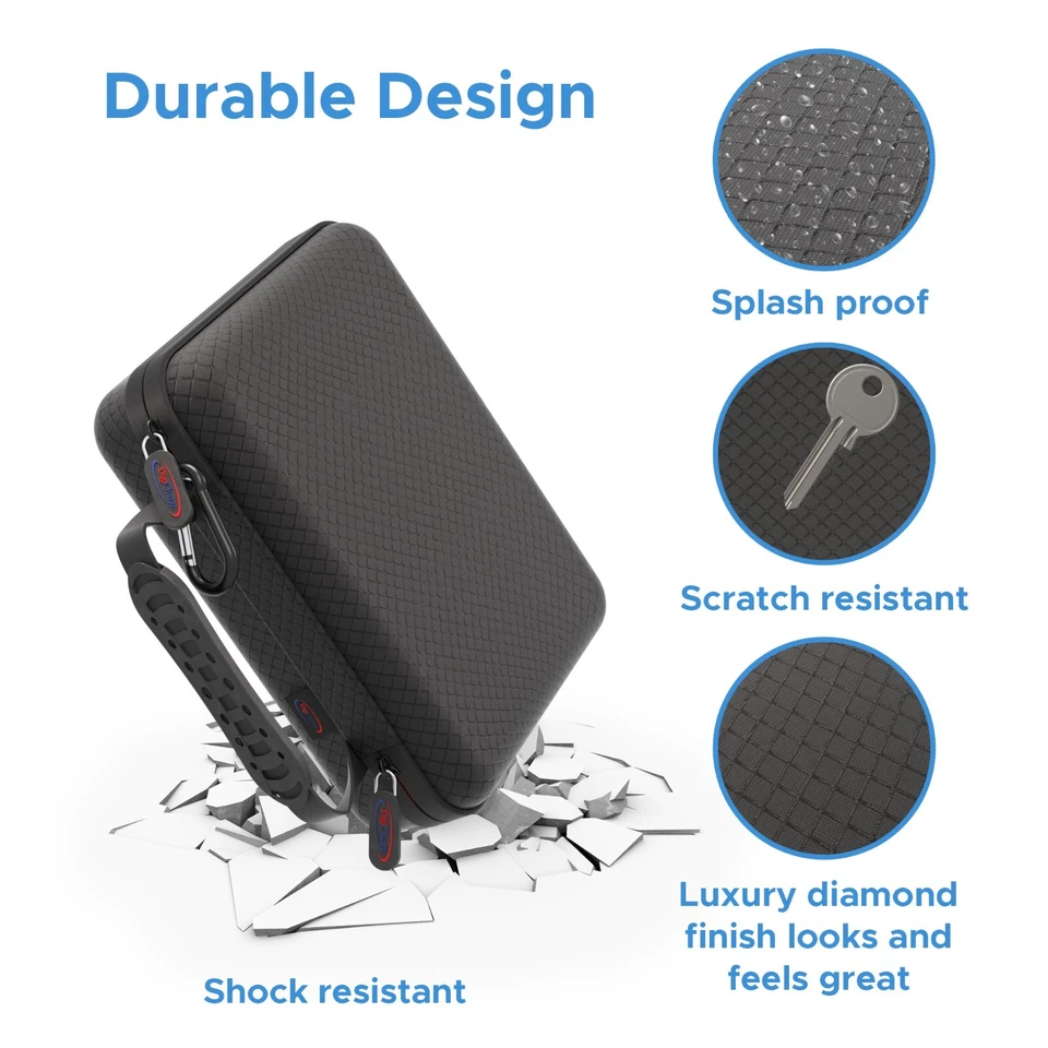 Carry Case For GoPro Lit Hero 13 12 Max2 DJI OSMO Action 5 Cam Go Pro Digicharge - Image 4 of 4