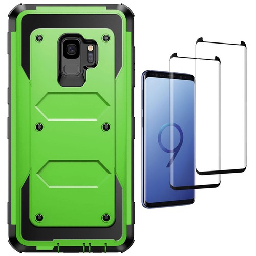 Für Samsung Galaxy S9 / S9 Plus Hülle Stoßfest Robust Handyhülle / Hartglas - Bild 29 von 64