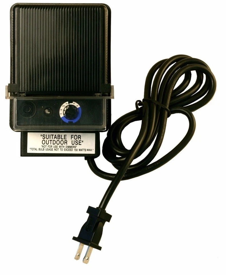 60-150-300-600 Watt Low Voltage Outdoor Landscape Lighting Transformer 12-15V AC - Image 2 of 4