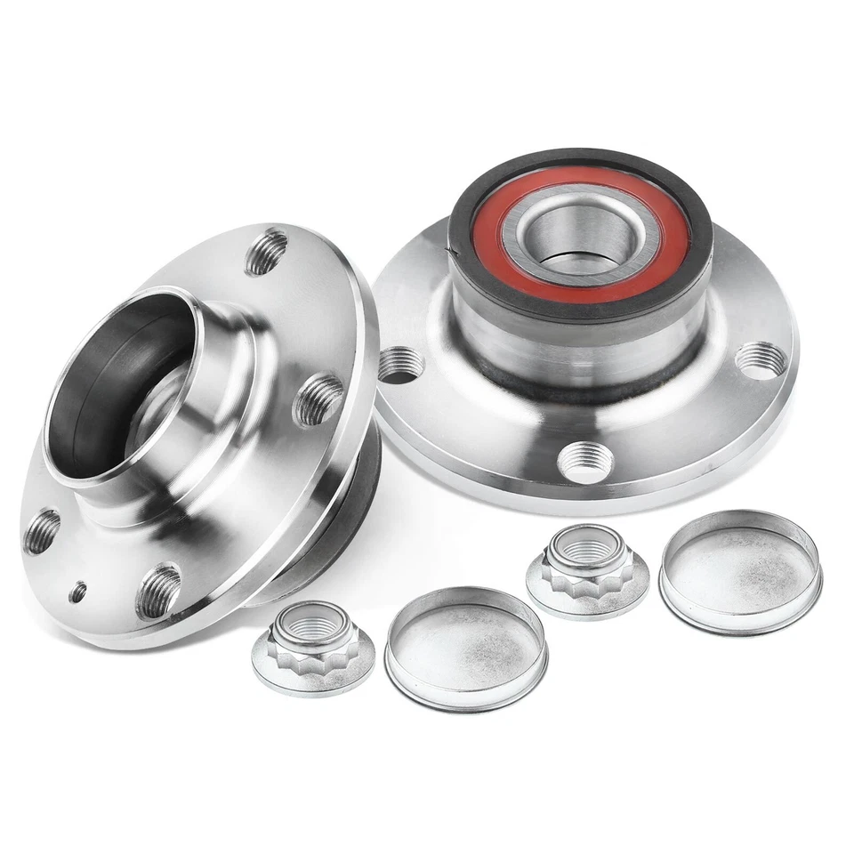 2x Radnabe Radlagersatz Hinten mit ABS-Sensor für VW Polo Audi A1 A2 Seat Skoda - Bild 2 von 4