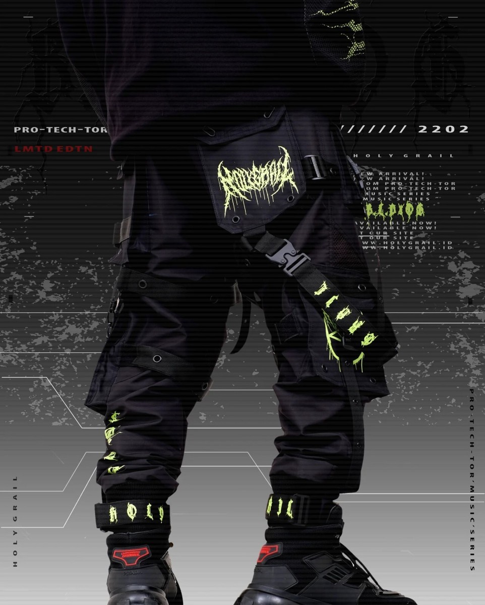 ★ DIAGONAL★ CRINKLE CARGO PANTS black DA251PT06BK ☆ DIAGONAL☆ CRINKLE CARGO PANTS black DA251PT06BK DIAGONAL
