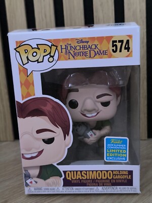 FUNKO POP! QUASIMODO WITH GARGOYLE #574