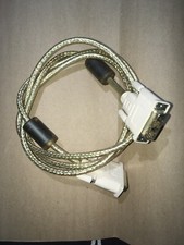 Vintage Apple Macintosh DVI M-DVI M Video Monitor Cable Cord w Noise Suppression