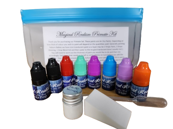 Reborn Starter Silicone Baby Painting Kit 3ml Primate Painting