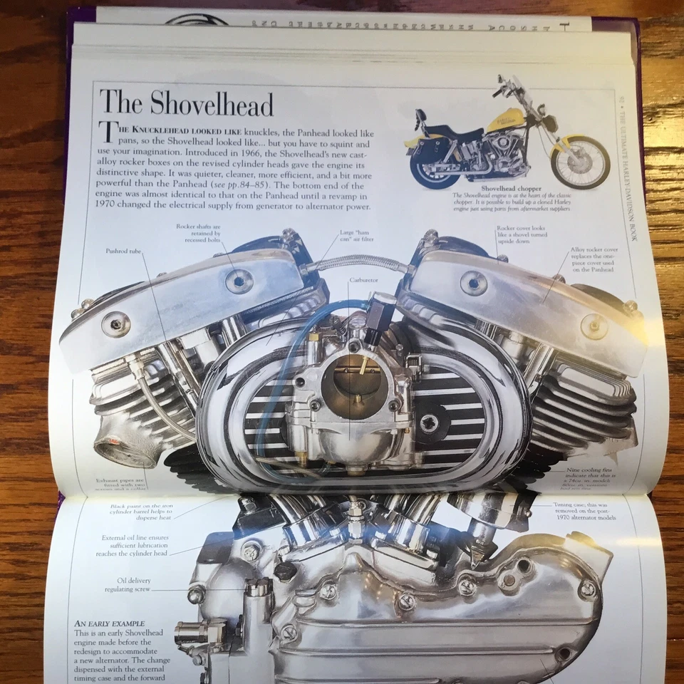 THE ULTIMATE HARLEY DAVIDSON BOOK Motorcycle Motorcycling Motorbike DK HB DJ - Image 3 of 4