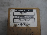 1 Monnier 106-1000-3 Regulator (x2-2) 1 Monnier 106-1000-3 Regulator (x2-2)