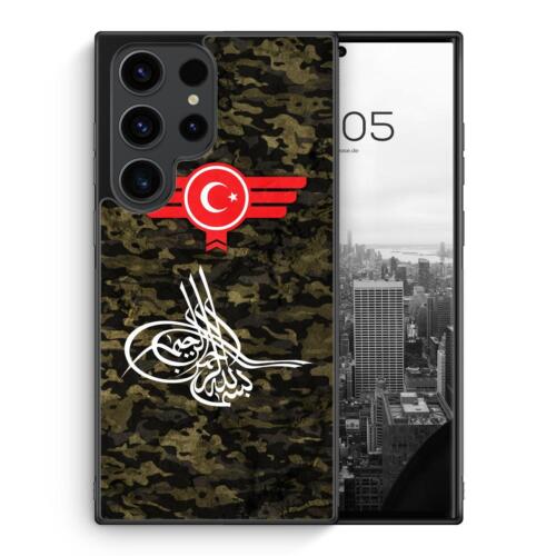 Osmanli Tugrasi Türkiye Türkei Camouflage Silikon Hülle für Samsung Galaxy S z.B - Afbeelding 1 van 20
