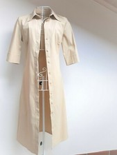 **TOP** Kleid oder Mantel oder Long-Bluse Gr. 36 beige 3/4-Ärmel
