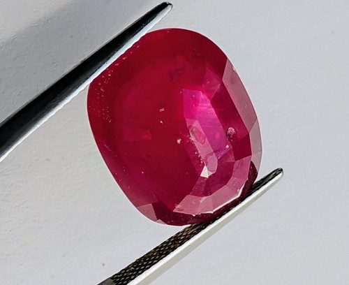 ES 22.26 ct. NATURAL RUBÌS /RUBY OVAL CUT Certified AGL Heated - Imagen 11 de 14